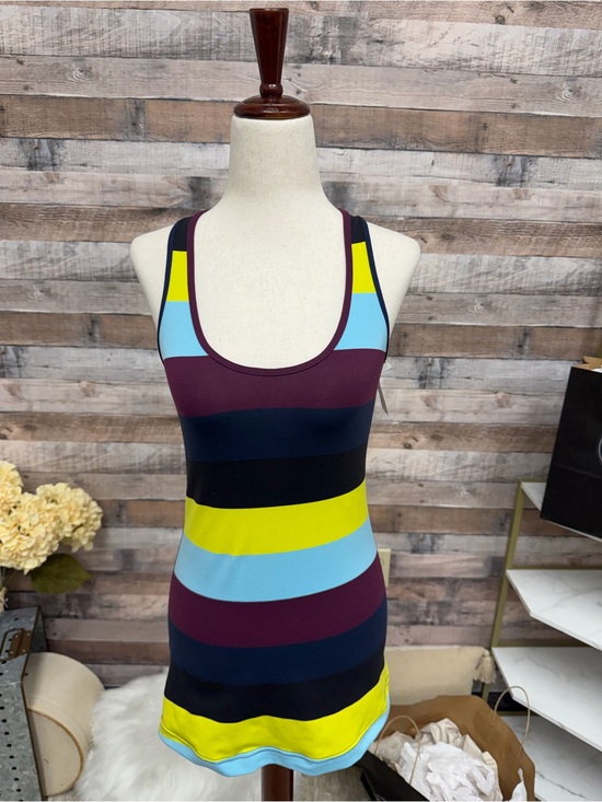 lululemon athletica Tops - Lululemon Cool Racerback Stripped Tank Top